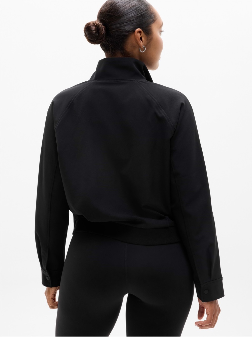 NWT Athleta Endless Jacket Black XL - Picture 5 of 9